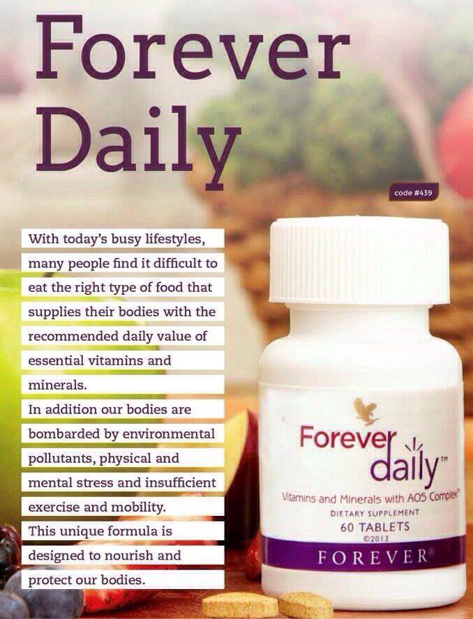 Forever Daily nutritional supplement